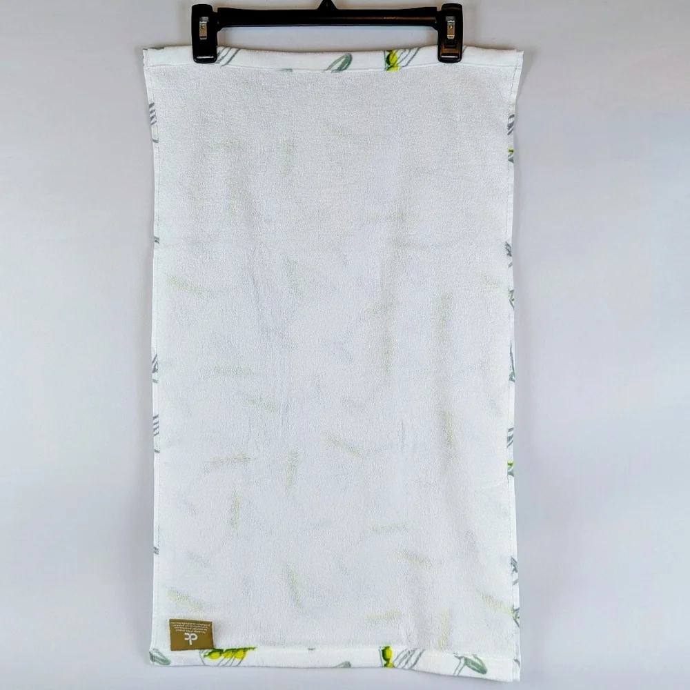 Martini Print Hand Towels Set Of Two Cotton Lyocell 16